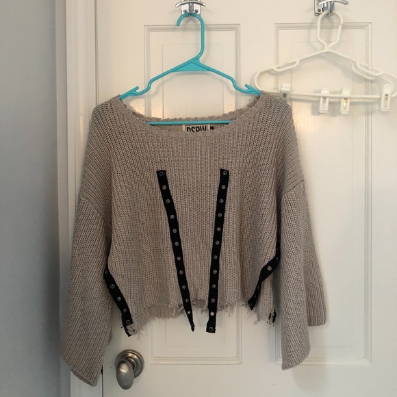 BSBW / LF Oversized Grey Sweater - Picture 1 of 3